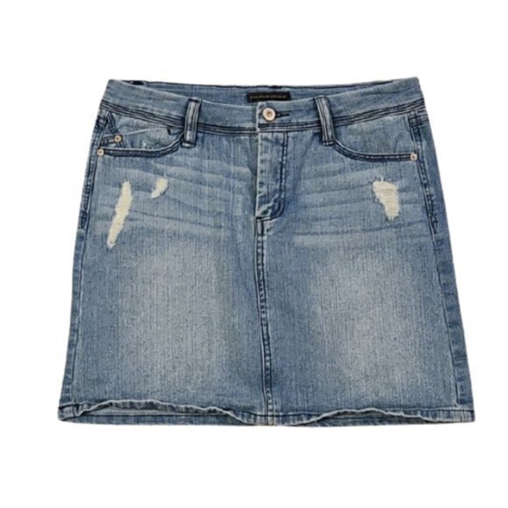 [Signature Studio] Jean Mini Skirt - Size 6